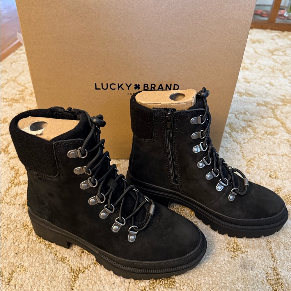 Eavan combat boot black